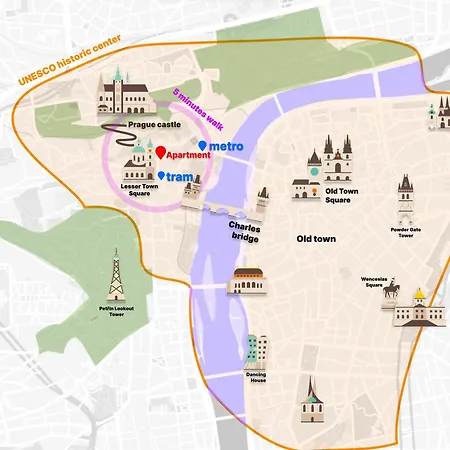 Adam's - Great Price & Location Prague